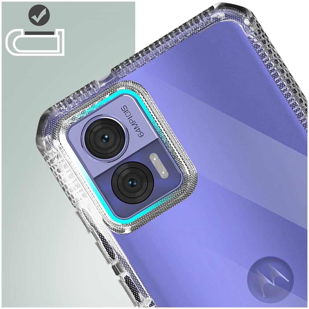 Cover Per Motorola Edge 30 Neo Rinforzata Anti-cadute 2m Trasparente - Foto 5