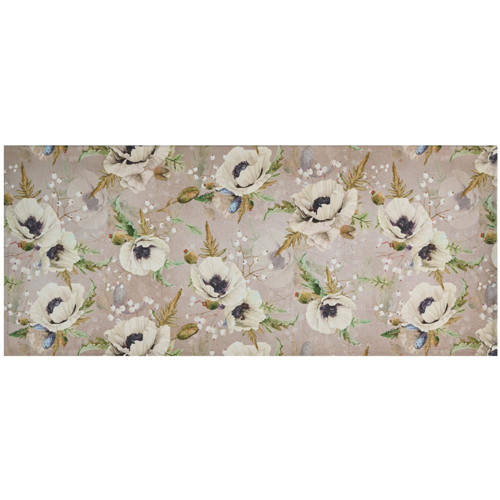 Tappeto Cucina Antiscivolo Stampa Digitale Emozioni Fantasia Anemoni By Suardi 58x115 Anemoni - Foto 1