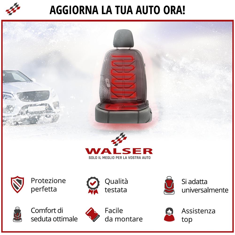 Coprisedile Auto Calor, Coprisedile Riscaldabile, Cuscinetto Riscaldante Per Sedili Auto Con Spina Da 12 Volt - Foto 6