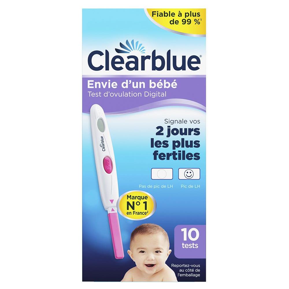 Test D'ovulation Digital 10 Test Clear Blue - Foto 1