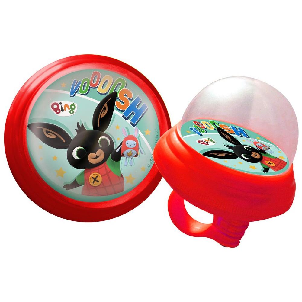 Campanello Bici Modello Squeezy Bambino Coniglietto Rosso - Foto 1