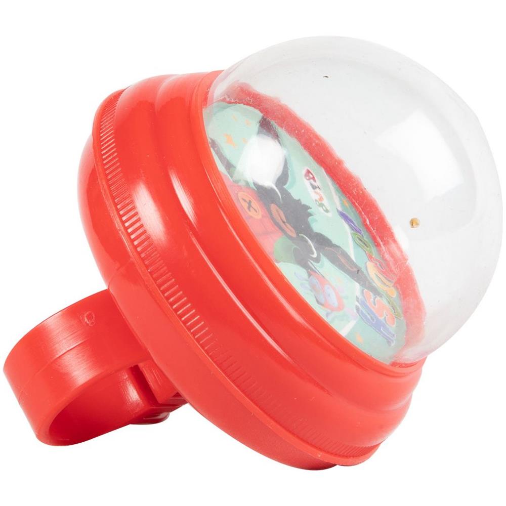 Campanello Bici Modello Squeezy Bambino Coniglietto Rosso - Foto 3