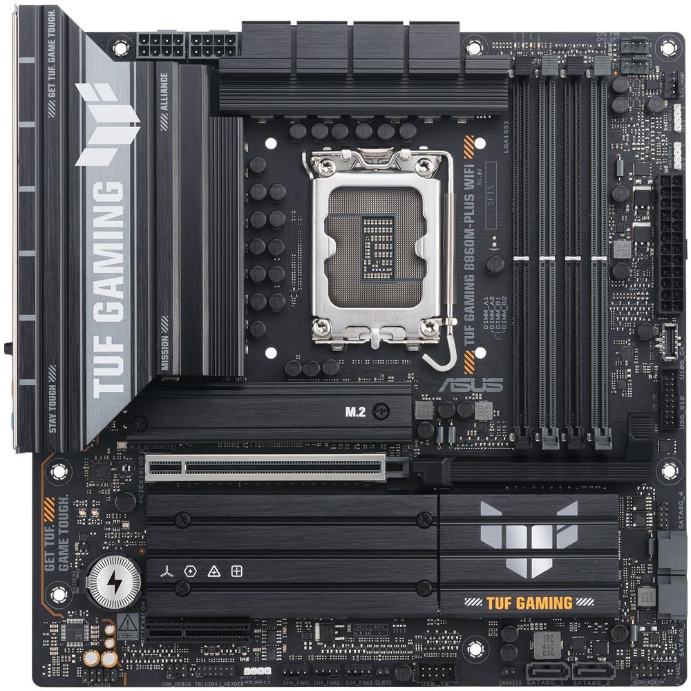 Scheda Madre TUF GAMING B860M-PLUS WIFI Socket LGA 1851 Chipset B860 Micro ATX - Foto 1