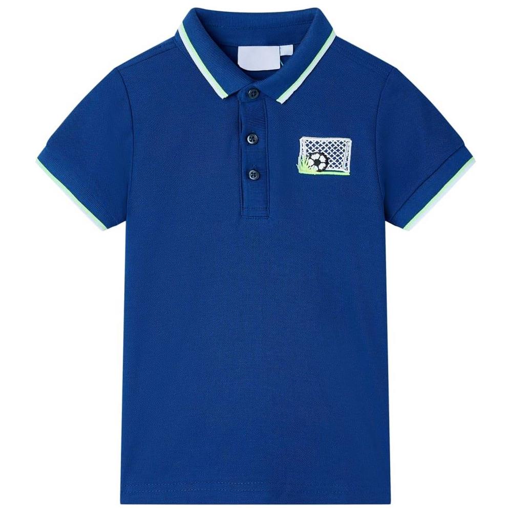 Polo da Bambino Blu Scuro 116 - Foto 1