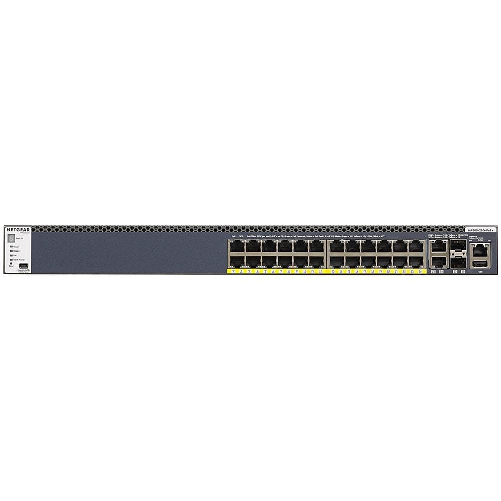 Switch ProSAFE M4300 2 x 10/100/1000/10000 2 x 10 Gigabit SFP+ 24 x 10/100/1000 PoE+ L3 Gestito - Foto 1