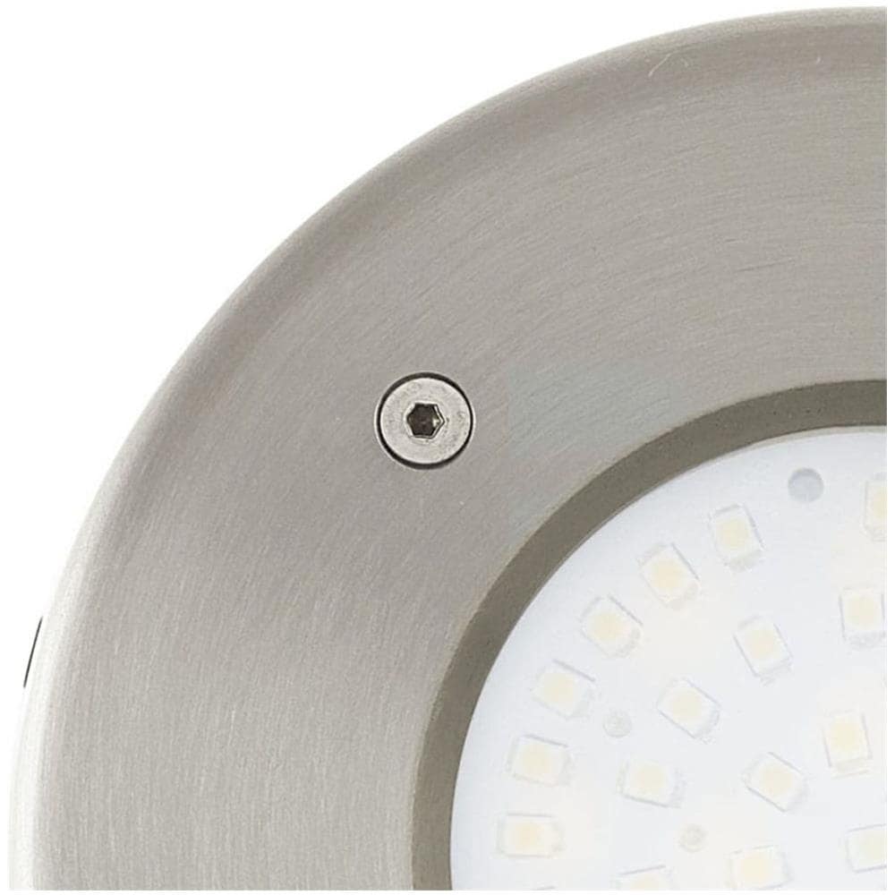 Faretto A Led Interrato Da Esterno Lamedo 2,5 W Rotondo Argento - Foto 2