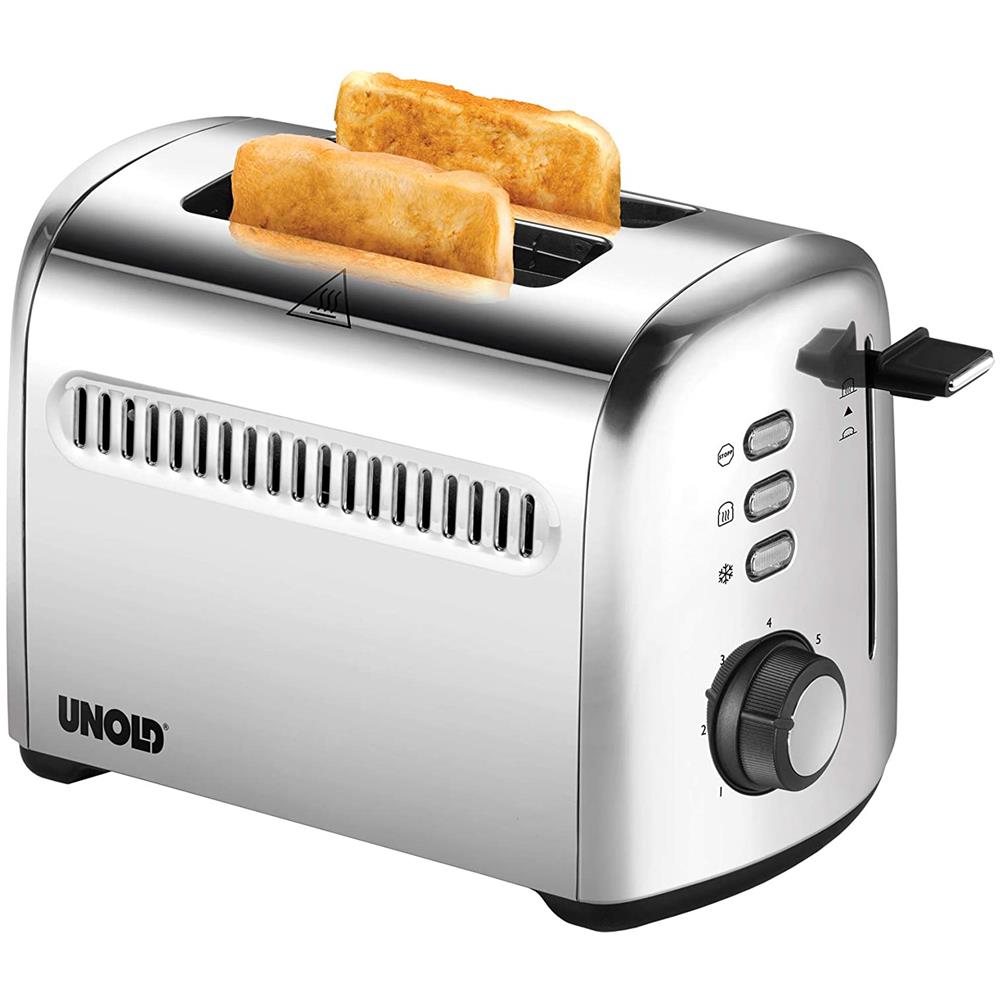 Tostapane 38326 a 2 Fette Potenza 900 W Colore Acciaio Inox - Foto 1
