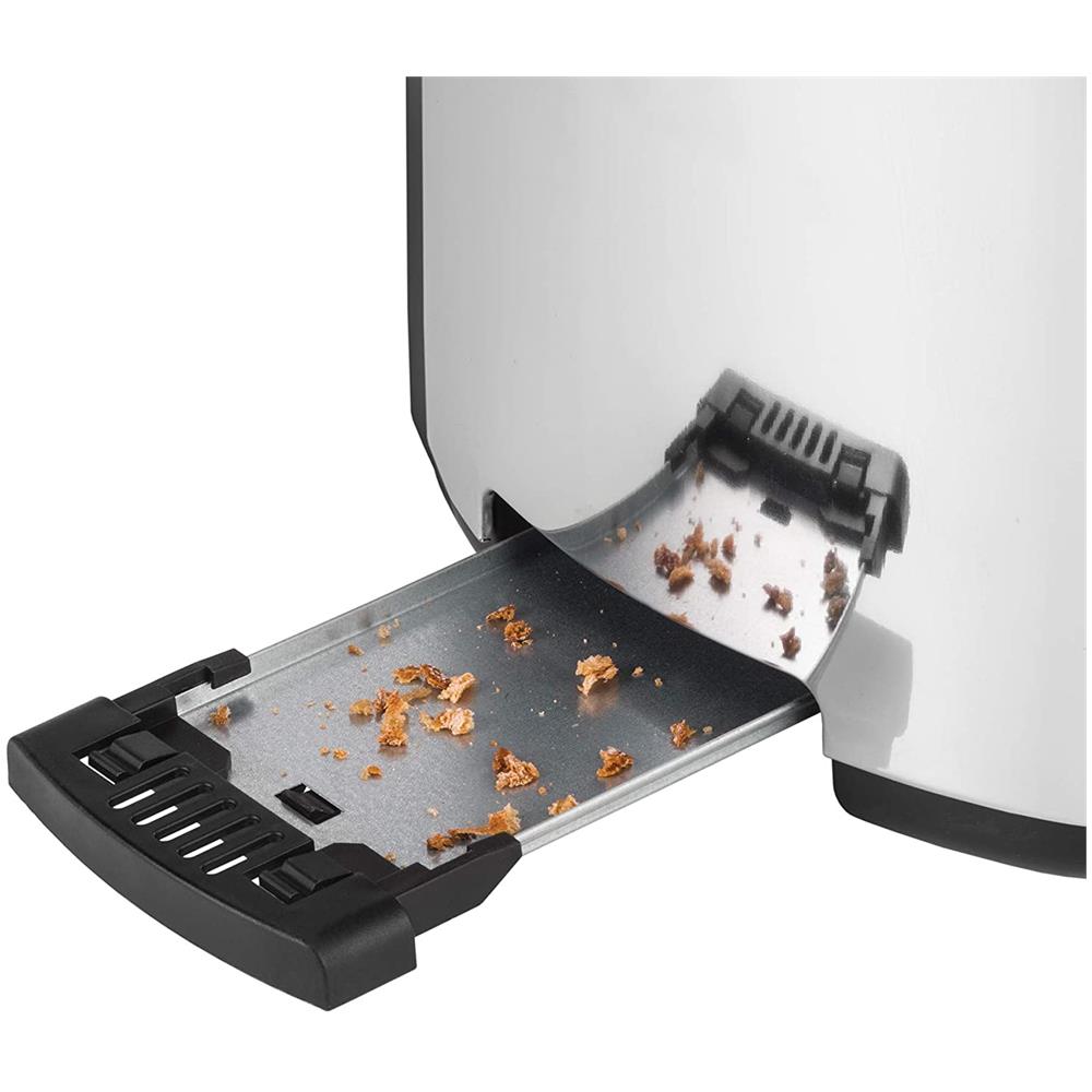 Tostapane 38326 a 2 Fette Potenza 900 W Colore Acciaio Inox - Foto 2