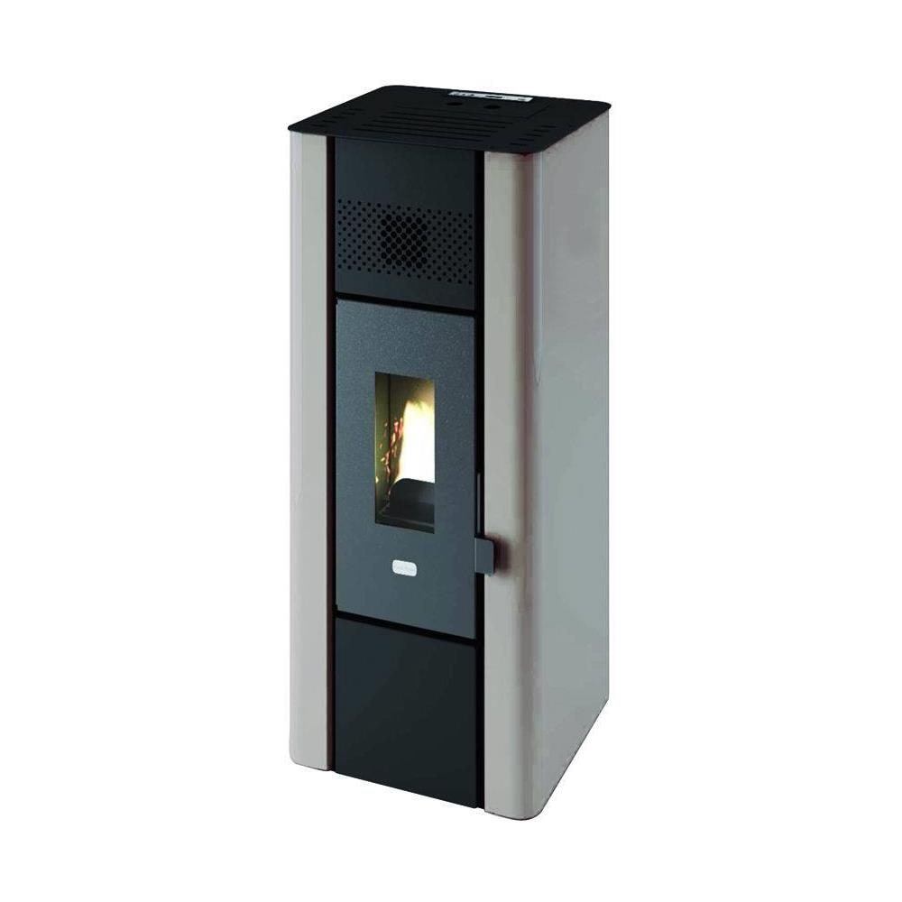 Stufe Punto Fuoco Pellet Minni 6,3kw (br) Bianco - Foto 2