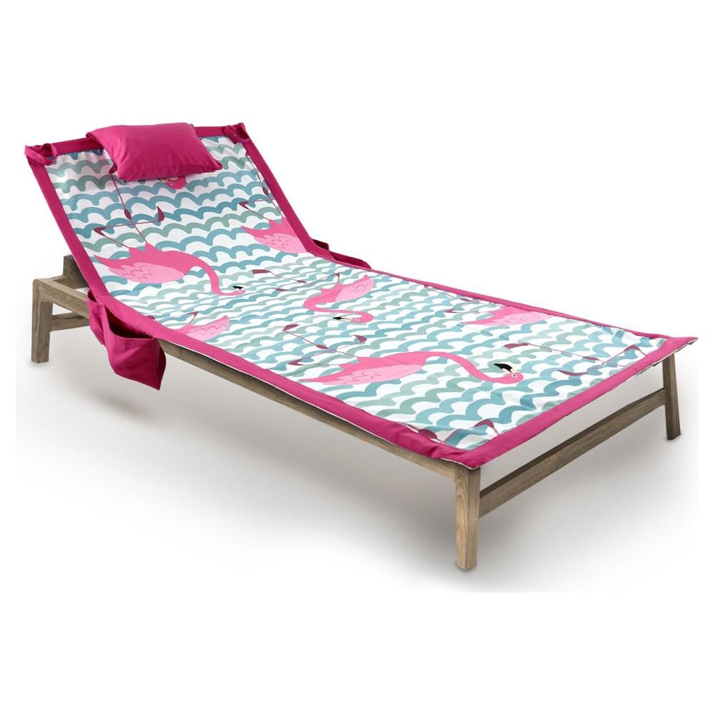 Telo Mare Da Lettino Con Cuscino Modello Comodo Summer Disegno Domingo - Foto 1