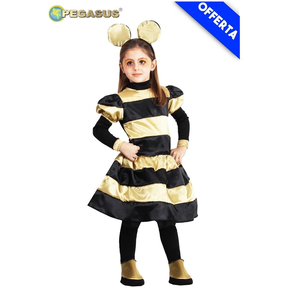 Costume Doll Apetta Raso (taglia 5/6 Anni) Vestito Bambina - Foto 2