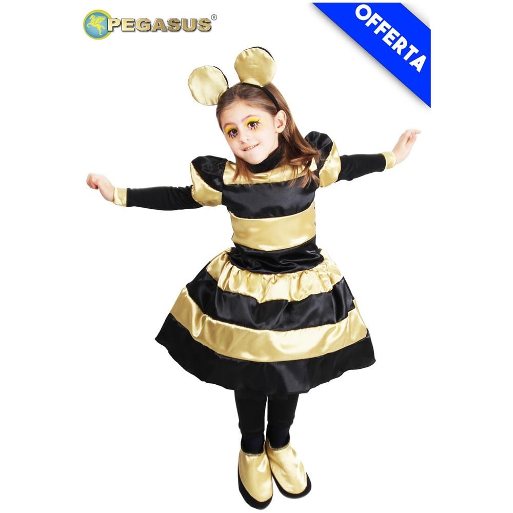 Costume Doll Apetta Raso (taglia 5/6 Anni) Vestito Bambina - Foto 1