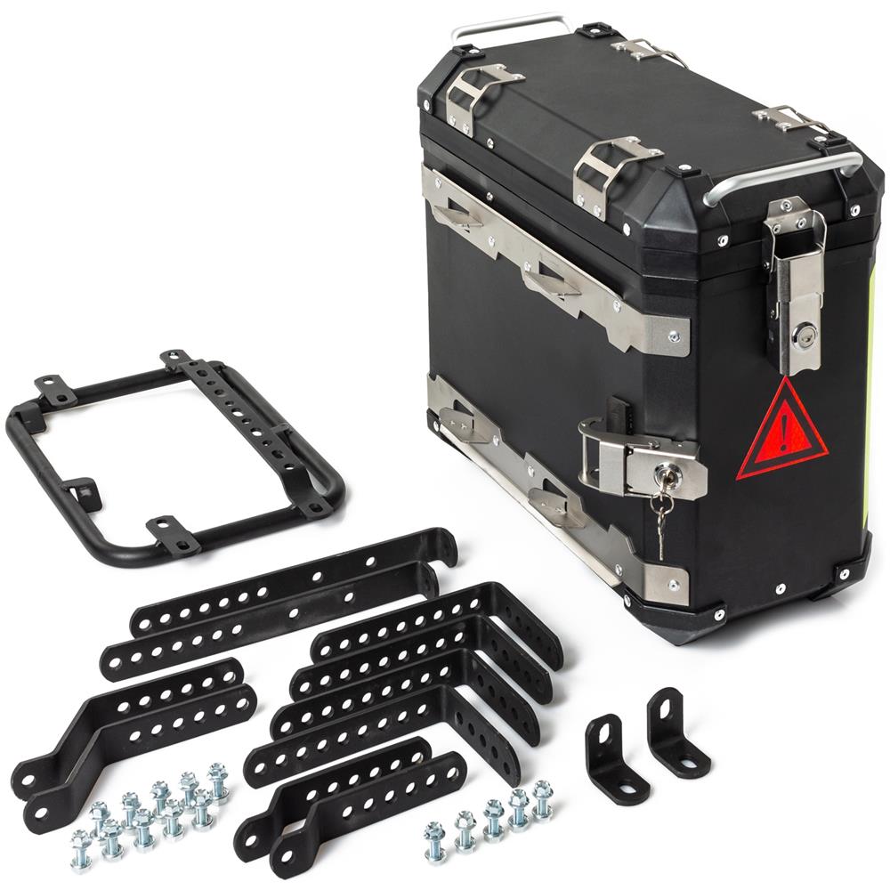 Valigia Laterale Destra Moto Alluminio 30l Nero - Foto 4