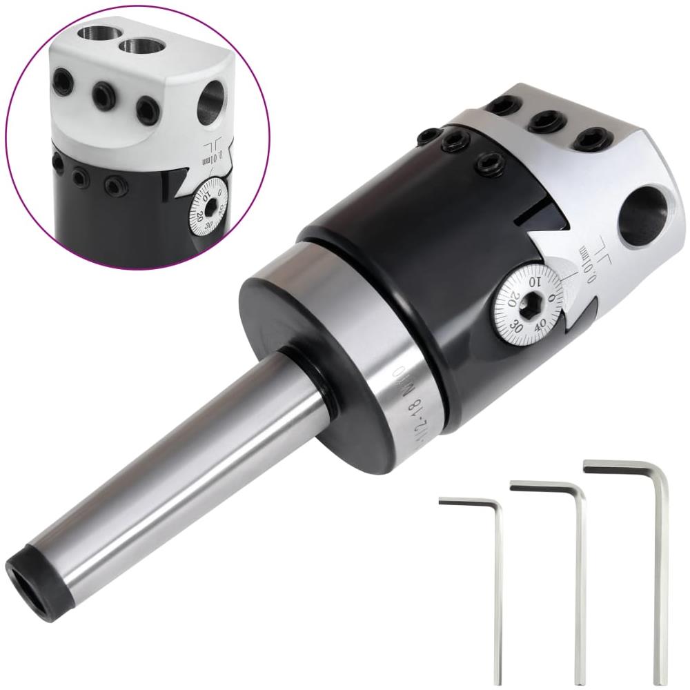 Testa Foratura 50 mm con Gambo MT2 per Tornio Fresatura - Foto 1