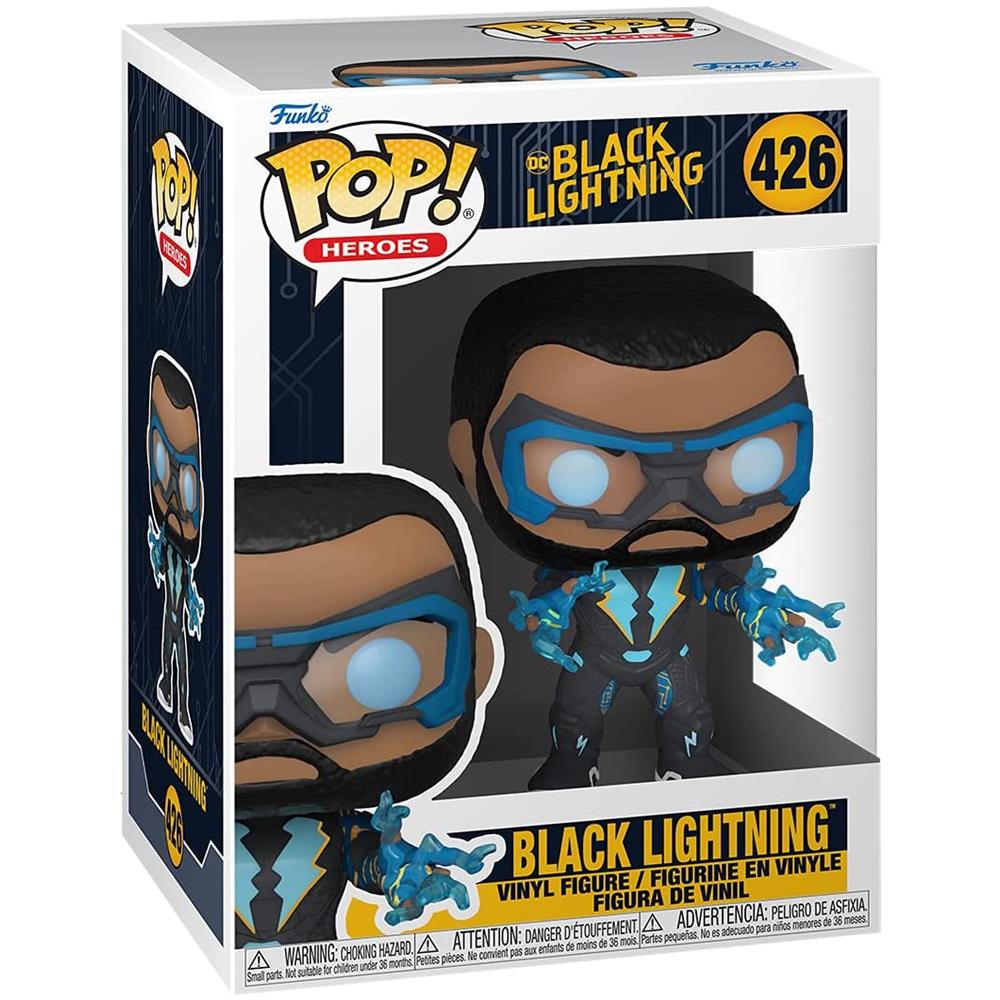 Dc Comics: Funko Pop Heroes - Black Lightning (Vinyl Figure 426)  - Foto 1