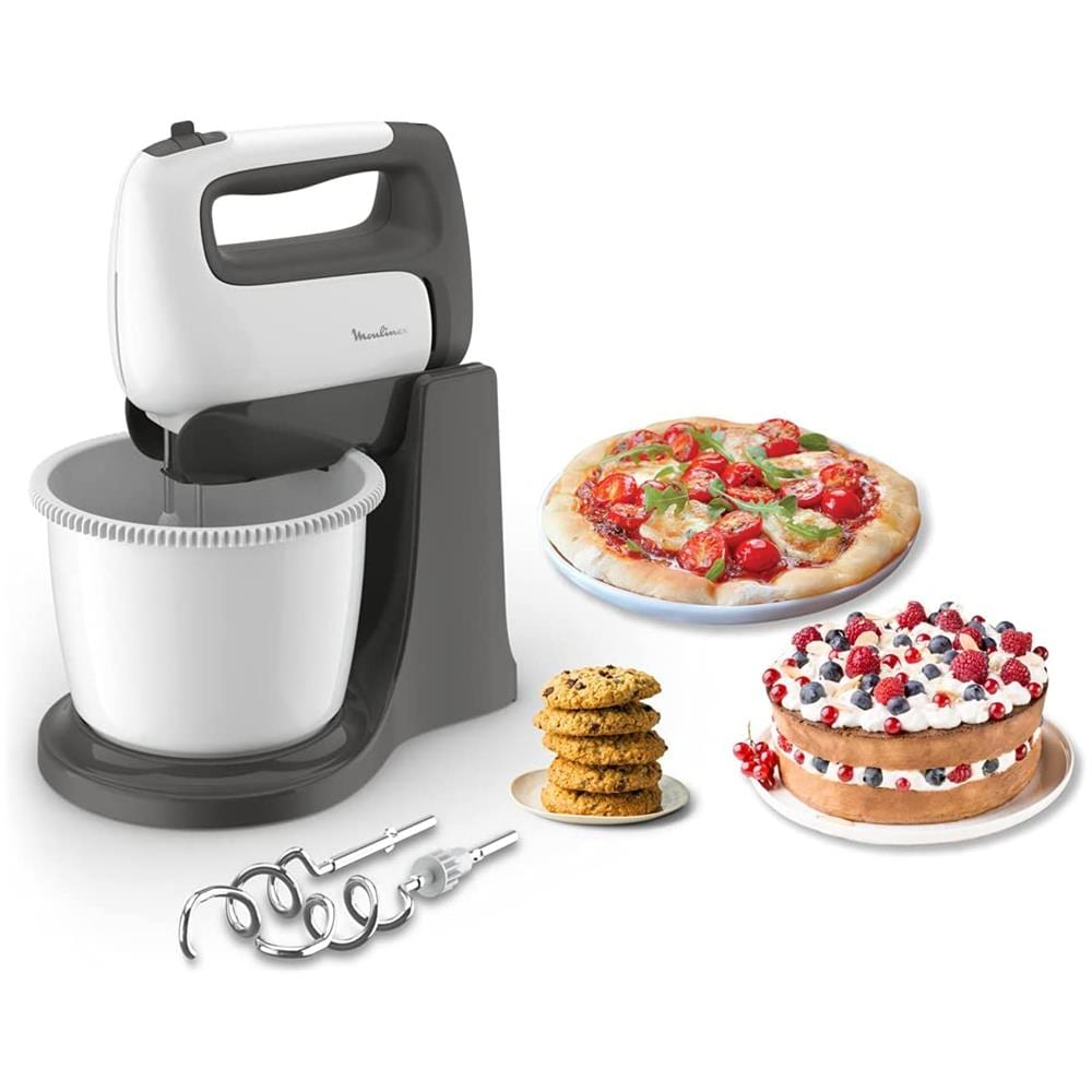 Sbattitore Elettrico HMX PREP'MIX+ STANDBOWL Potenza 500W Colore Bianco / Grigio - Foto 5