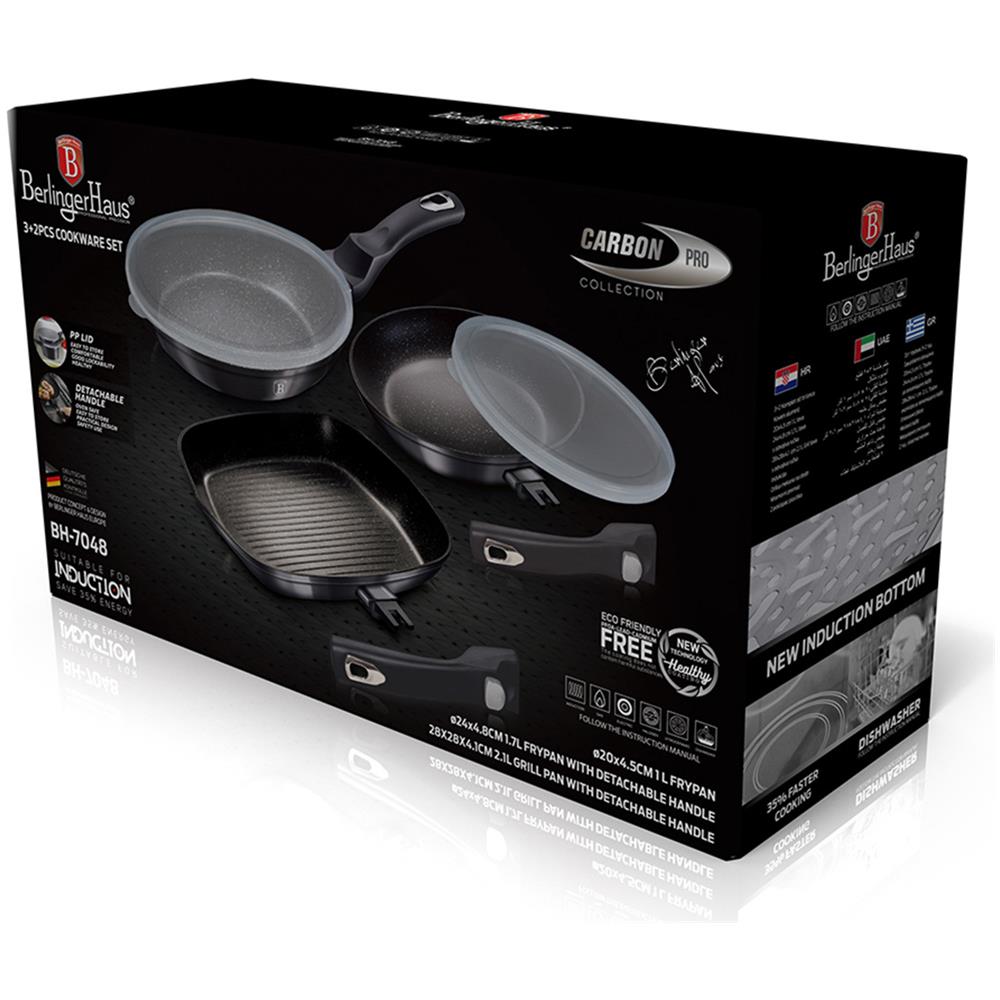 Set Di 3 Pentole In Granito Berlingerhaus Bh-7048 - Foto 7