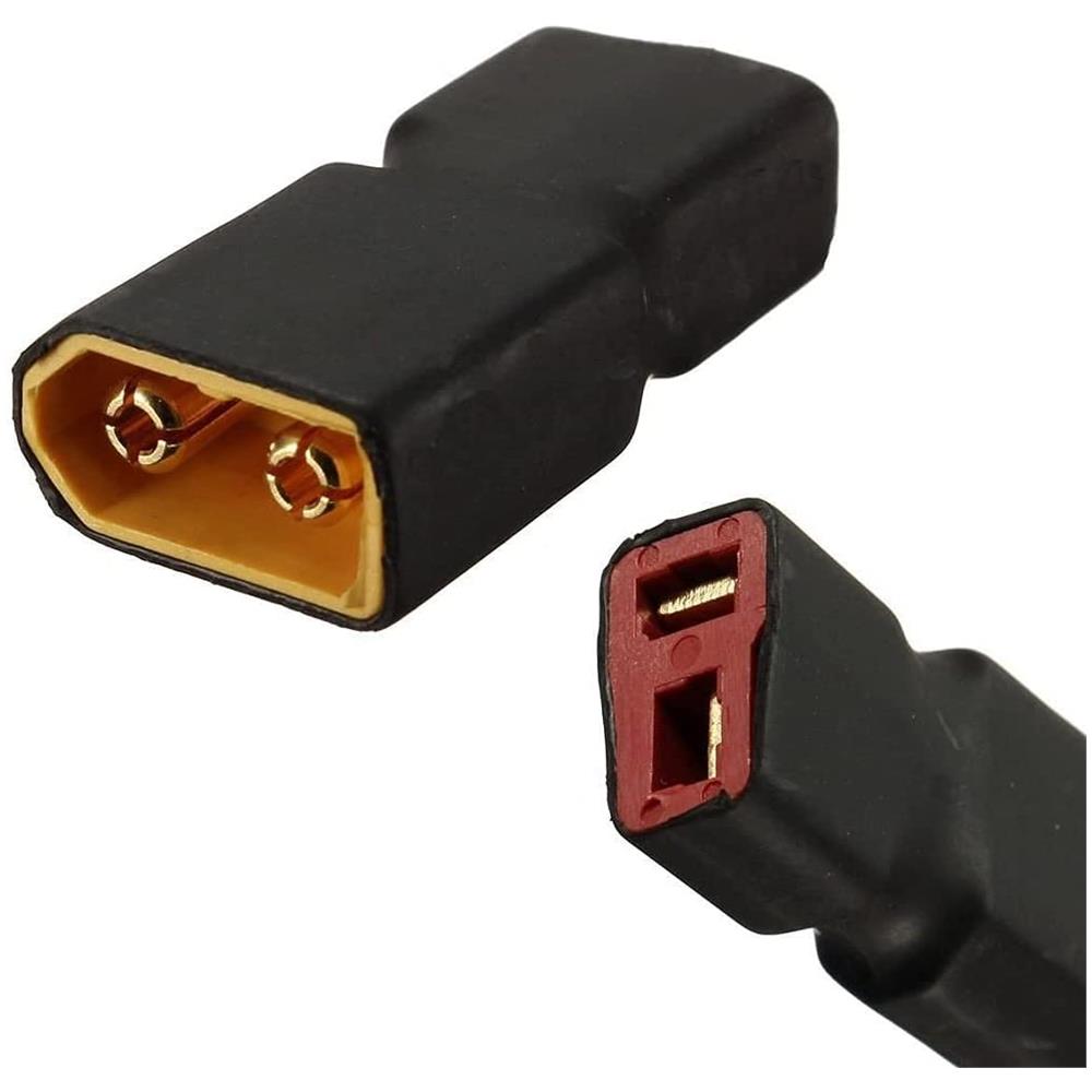 3 Pezzi Connettore Adattatore Maschio Xt60 Xt-60 In Femmina T-plug Senza Fili - Foto 2