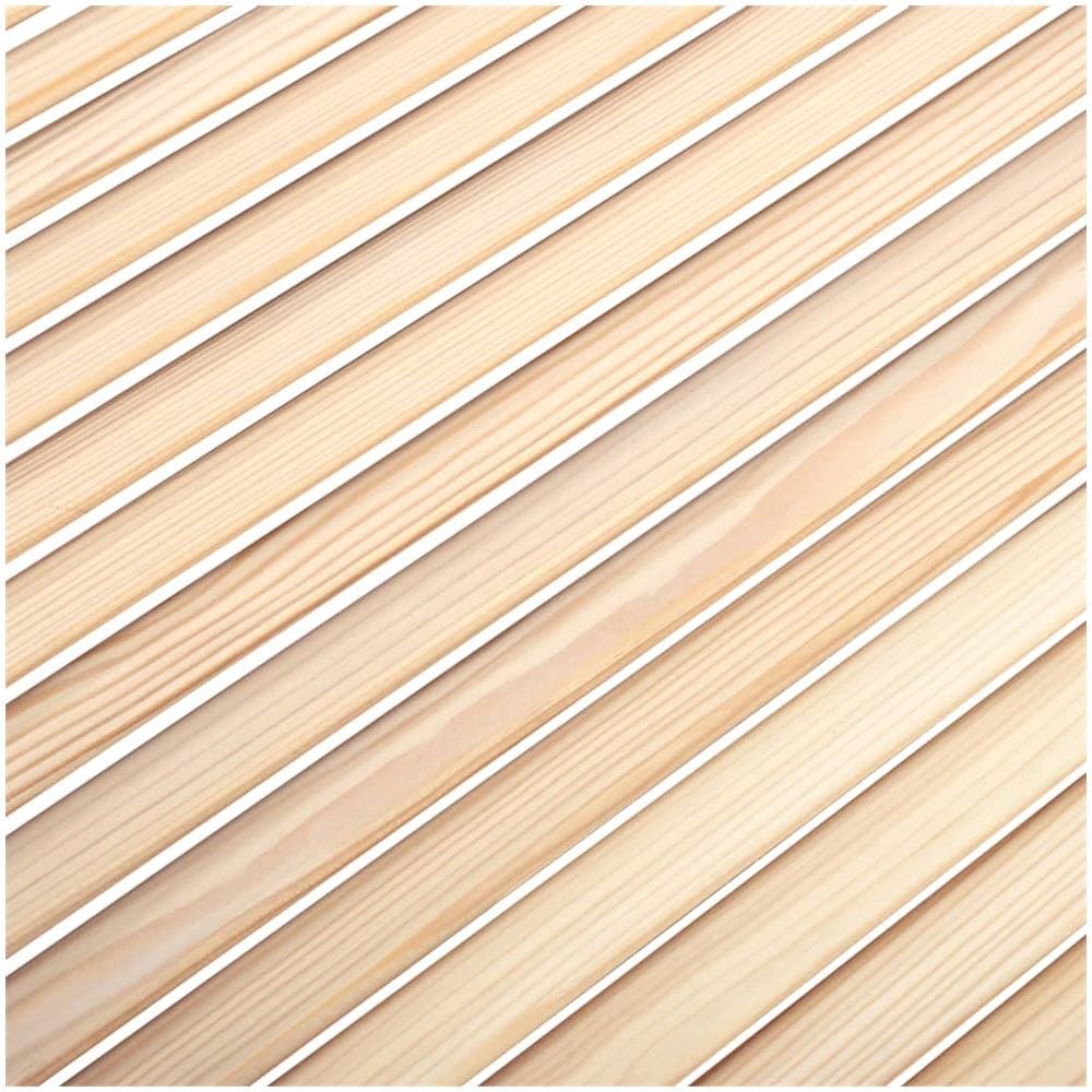 Ante con Design a Lamelle 2 pz 99,3x59,4 cm in Legno di Pino - Foto 5