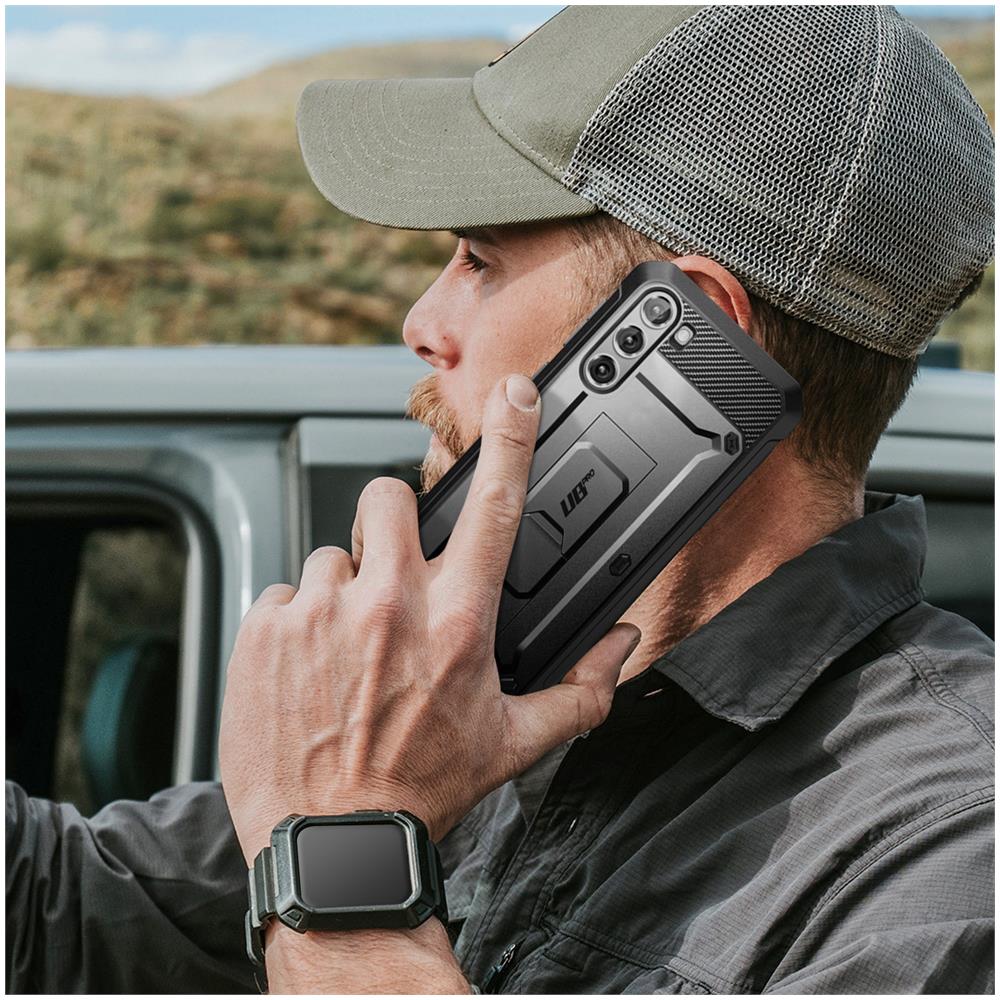 Cover Samsung Galaxy S23 Antishock Cavalletto Supcase Unicorn Beetle Pro Nero - Foto 2