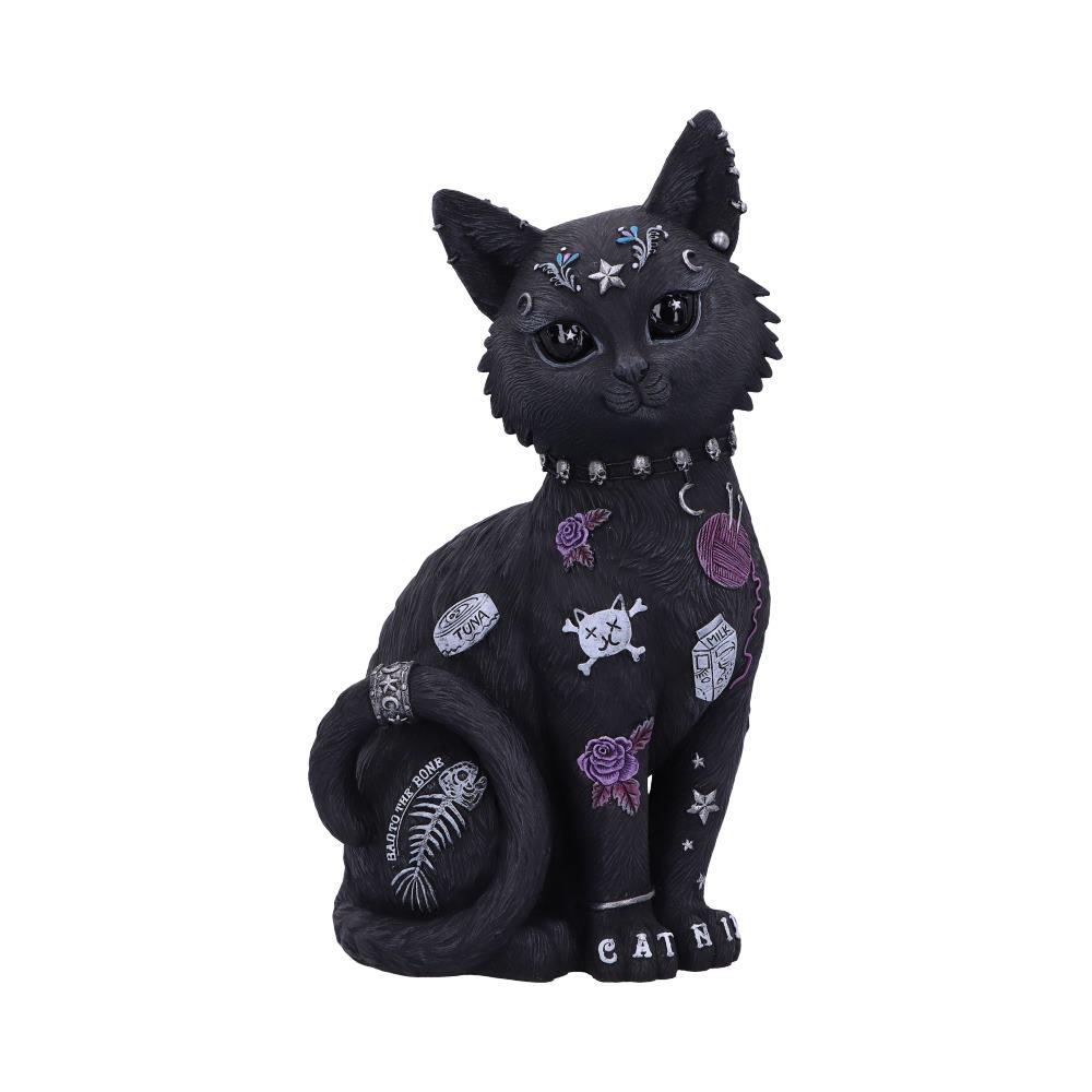 Nemesis Now - Gatto Cattivo Fino All'osso Figurina 22 Cm - Foto 1