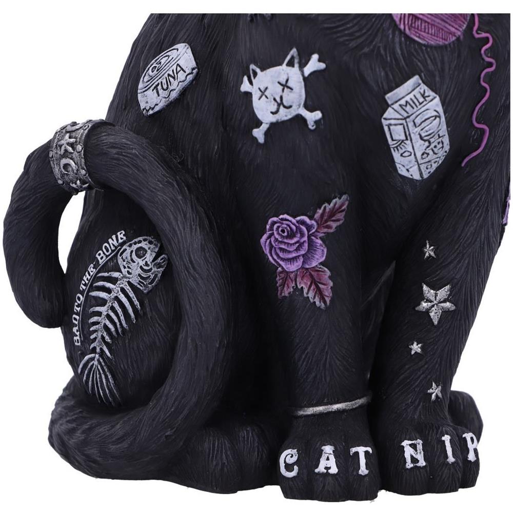 Nemesis Now - Gatto Cattivo Fino All'osso Figurina 22 Cm - Foto 8