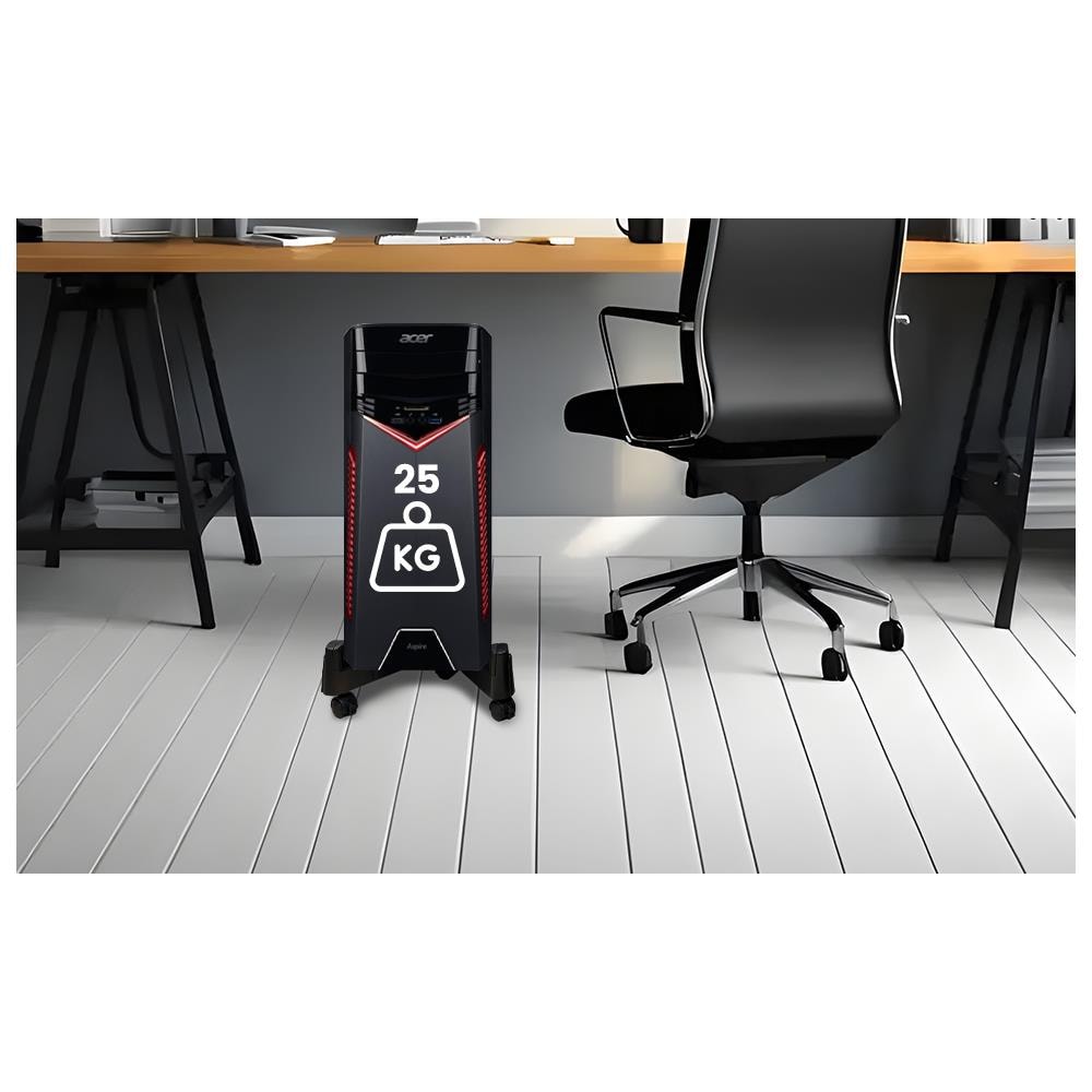 Supporto Regolabile a X con Ruote per CPU - Foto 4