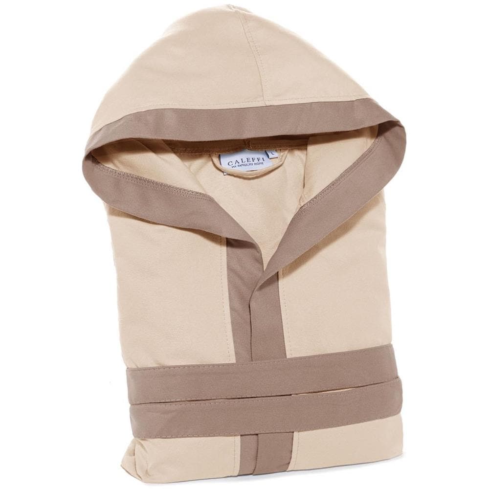 Accappatoio Con Cappuccio Spugnissima Tecno Bicolor In Microfibra Colore Incolore Misura Xl - Foto 3