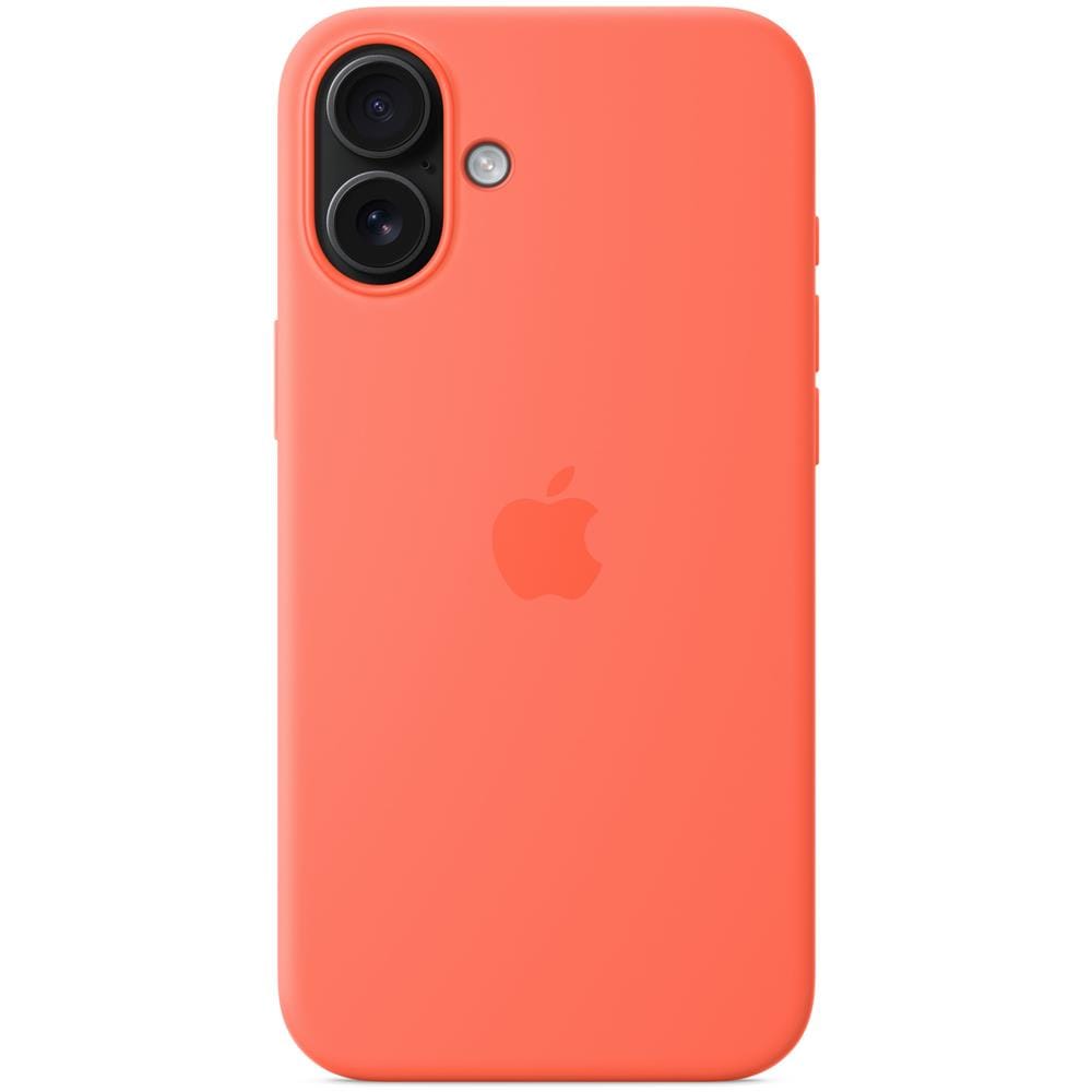 Custodia MagSafe in silicone per iPhone 16 Plus - Mandarancio - Foto 5