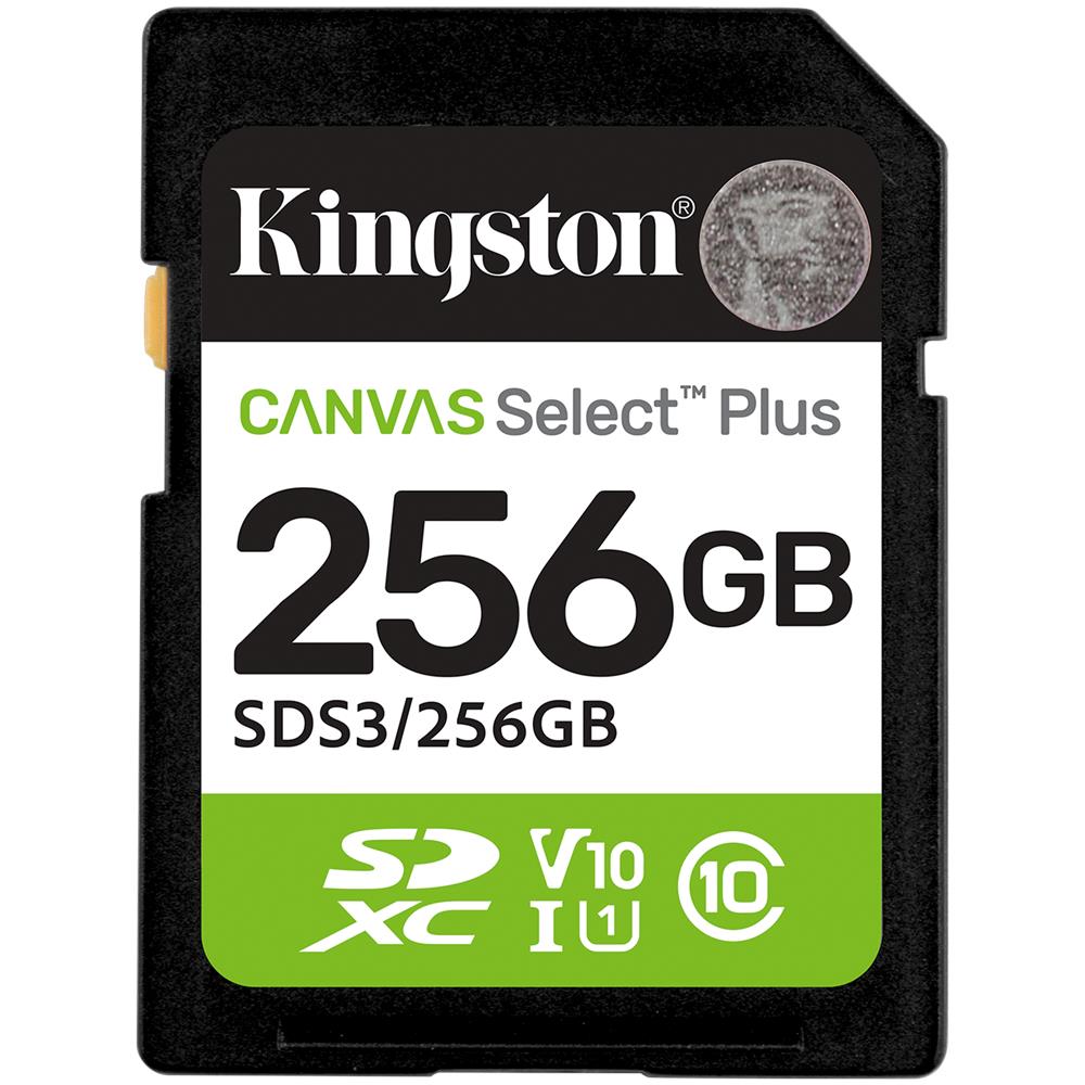 256GB SDXC Canvas Select Plus Gen3 150MB /s C10 UHS-I U1 V10 - Foto 1