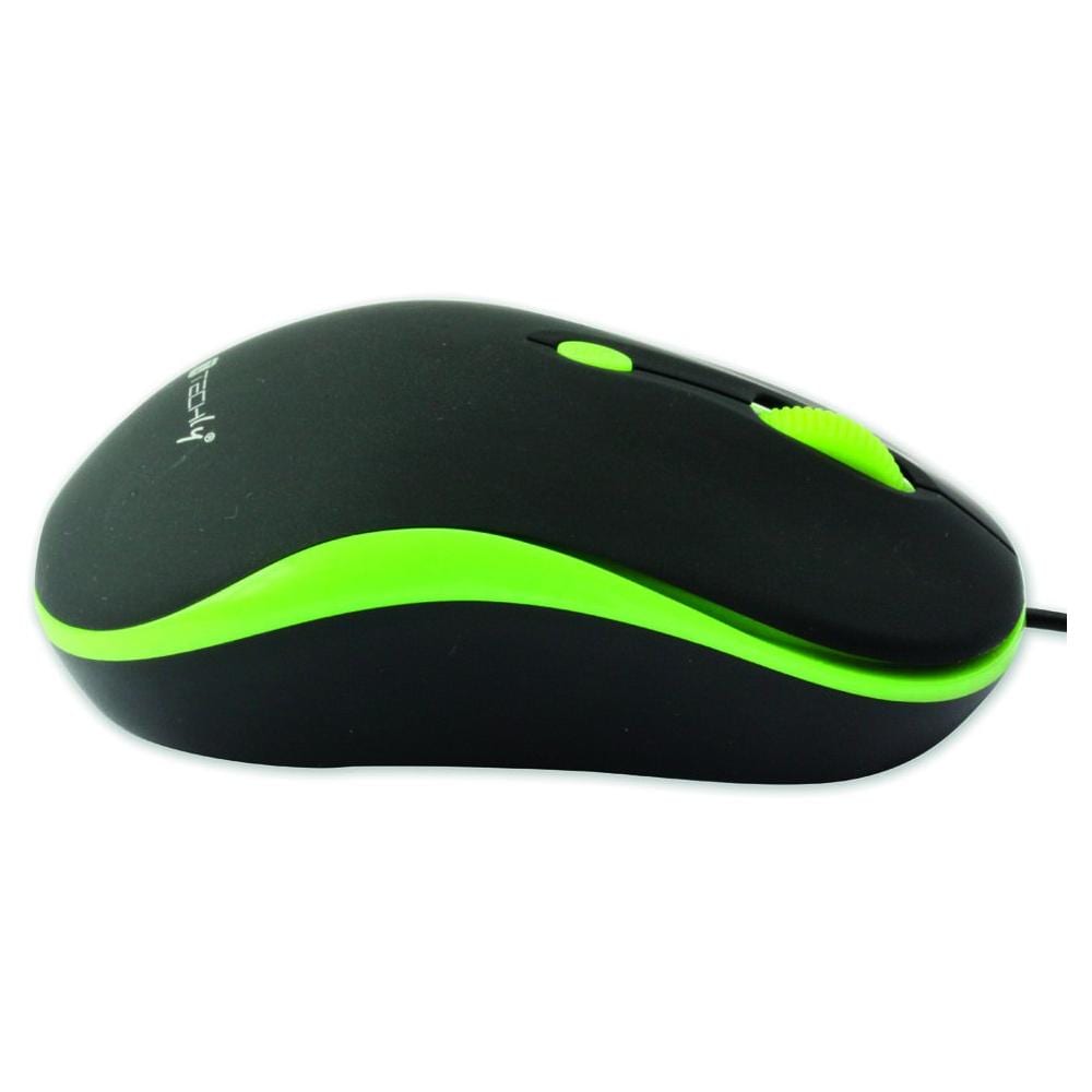 IM 1600-WT-BG - Mouse Ottico USB 800-1600 dpi Nero / Verde - Foto 2