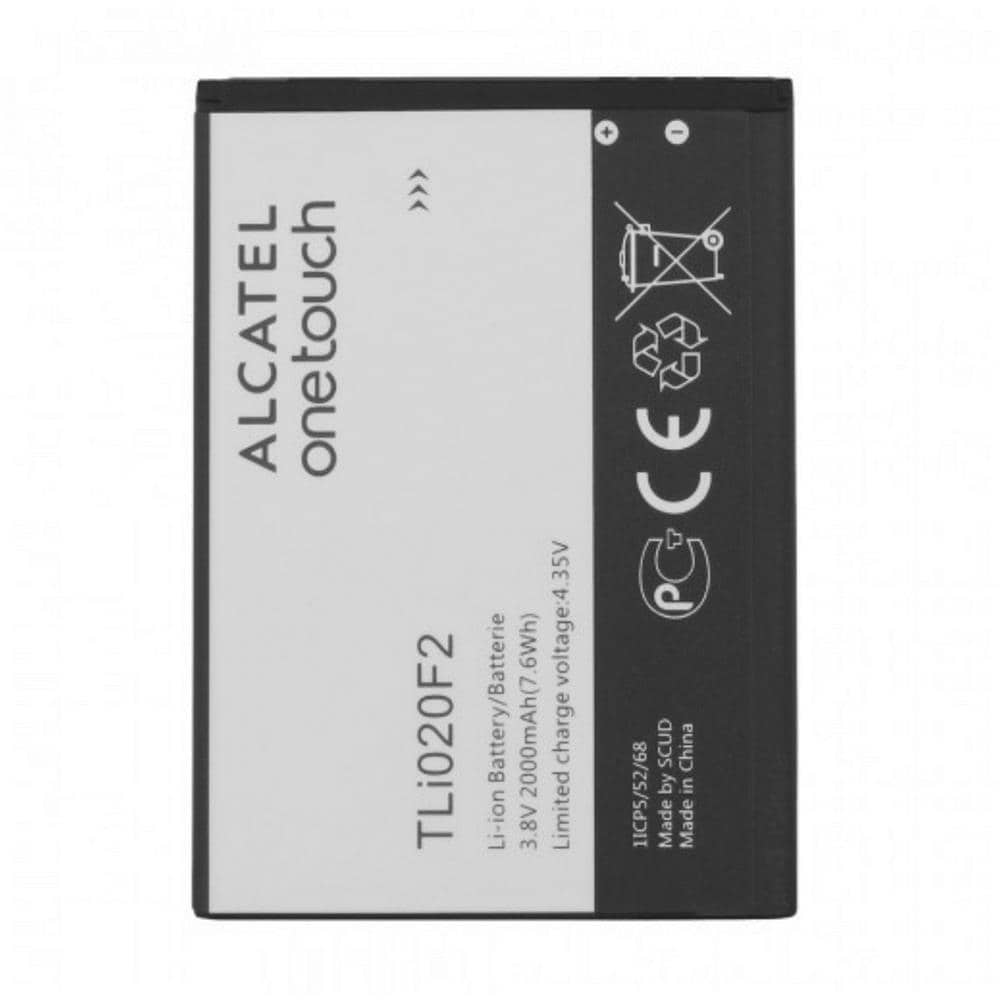 Db Batteria Pila Ricambio Li-ion 3.8v 7.6wh Originale Tli020f2 2000ma - Foto 4