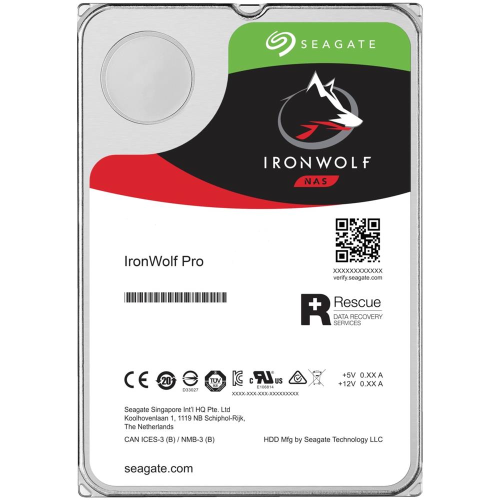 Hard Disk per NAS IronWolf Pro 10 TB 3.5" Interfaccia Sata III 6 Gb / s Buffer 256 MB 7200 Rpm - Foto 2