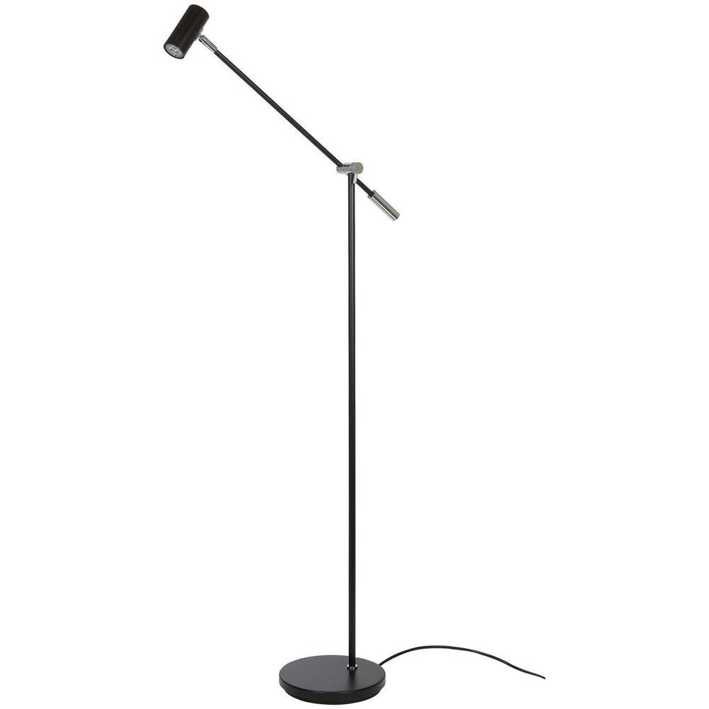 Lampada Da Terra A 1 Luce Nero Opaco - Foto 1