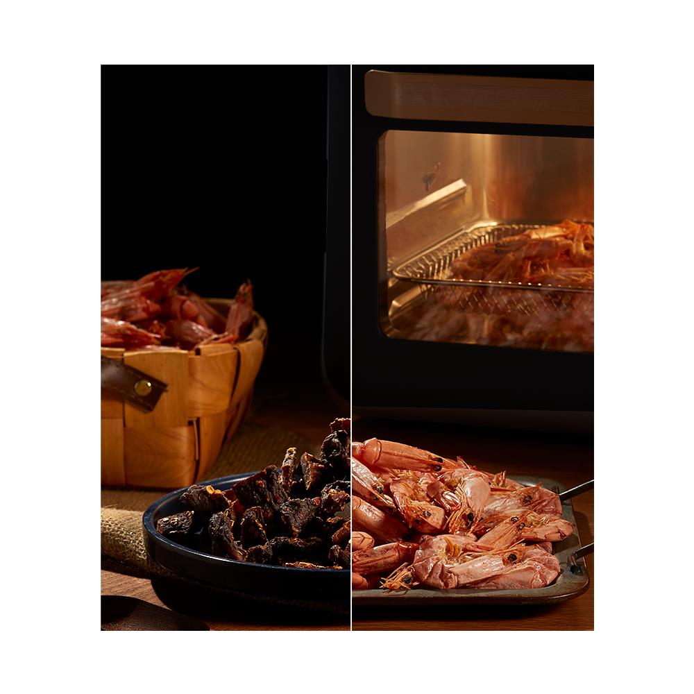 Friggitrice e Fornoad Aria ELDORADA XXL AR1K3000 Capacità 12 Litri 1700 Watt Colore Nero - Foto 12