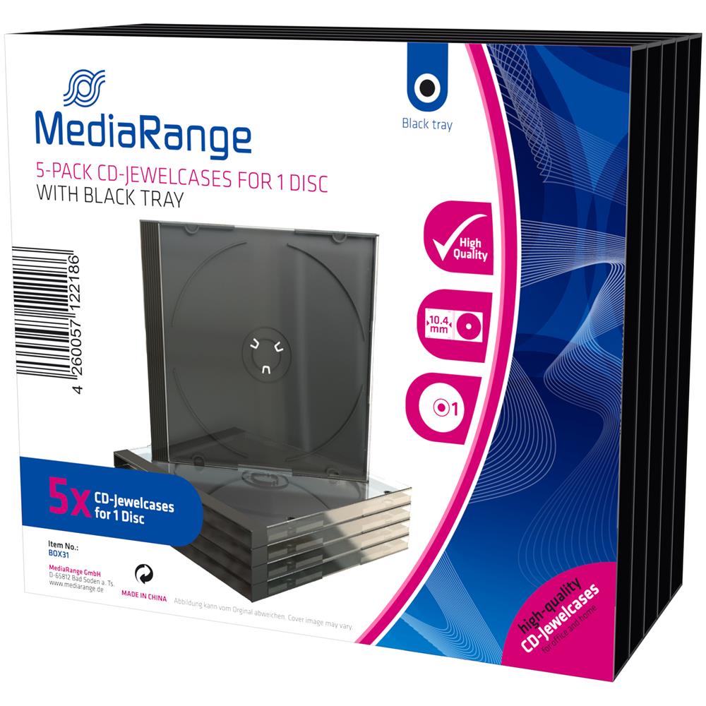 BOX31, Nero, Trasparente, Plastica - Foto 2