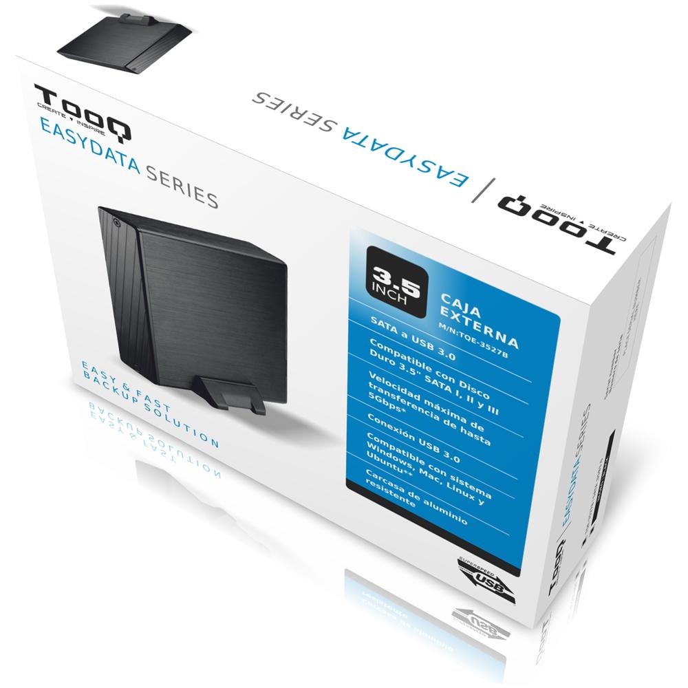 TQE-3527B, 3.0 (3.1 Gen 1) , Femmina, HDD, SATA, Seriale ATA II, Serial ATA III, Nero, Status - Foto 5