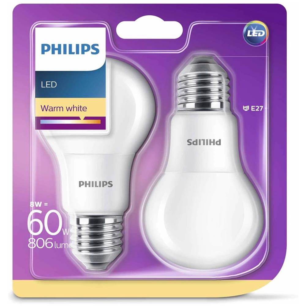 Lampadine a LED 2 pz Classic 8 W 806 Lumen 929001234361 - Foto 2