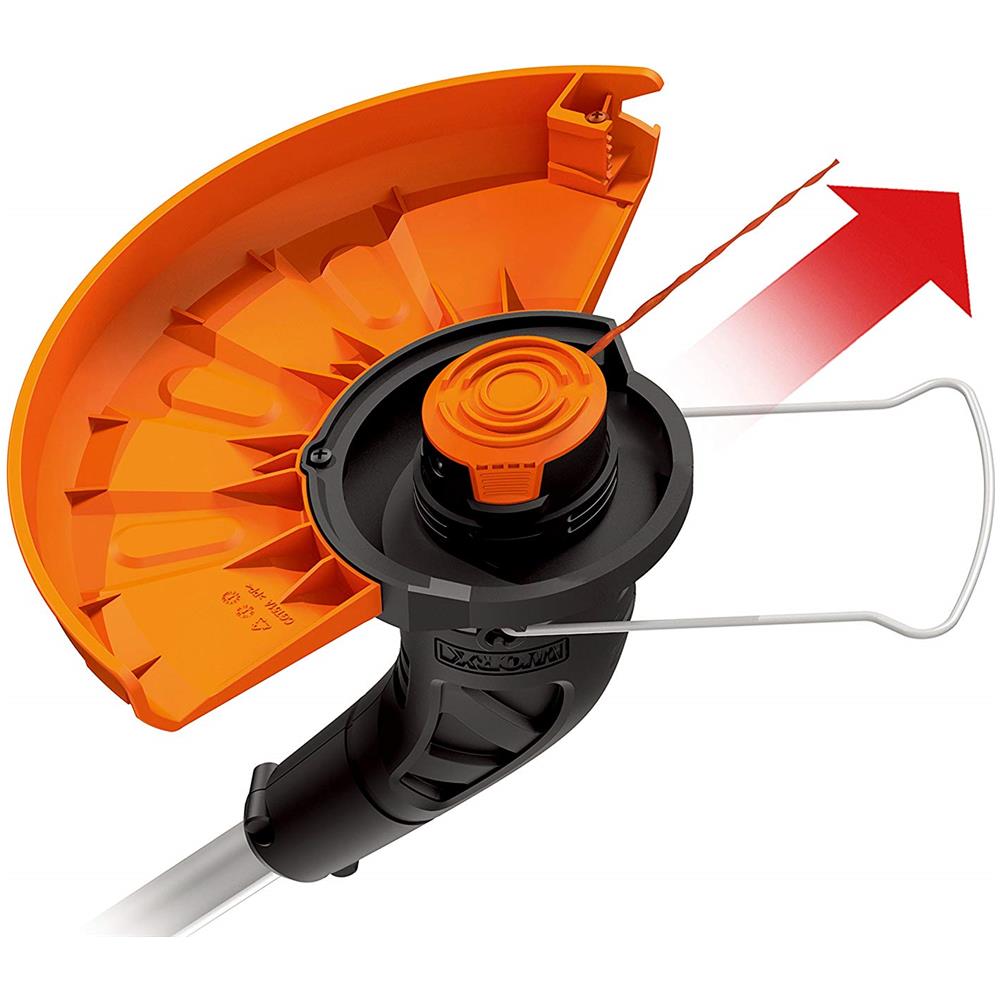 WG157E. 9 Batteria Nero, Metallico, Arancione tagliabordo e decespugliatore - Foto 2