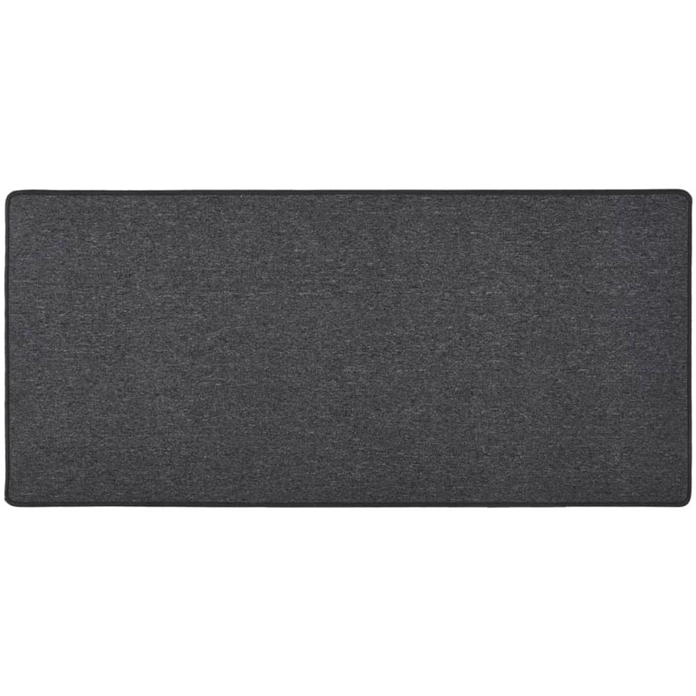 Tappeto Corsia Antracite 80x150 Cm - Foto 1