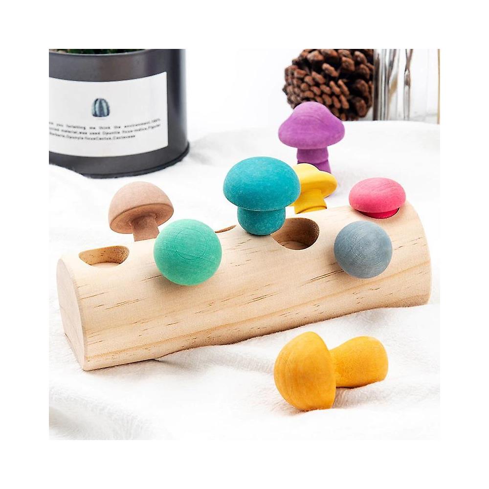 Set 4 Mini Funghi Decorativi Per Vasi - Marcatori Carini Per Piante Da Interno E Giardino - Foto 1