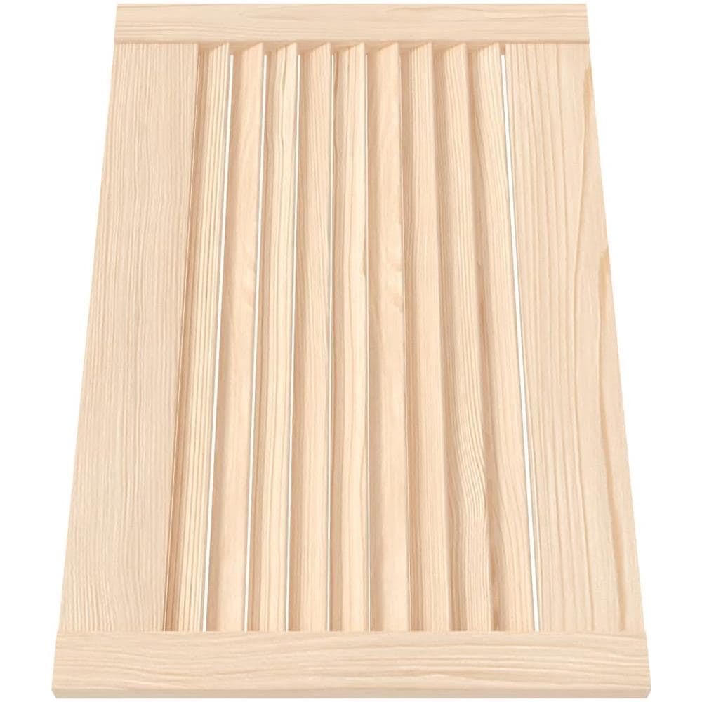 Ante con Design a Lamelle 2 pz 39,5x59,4 cm in Legno di Pino - Foto 2