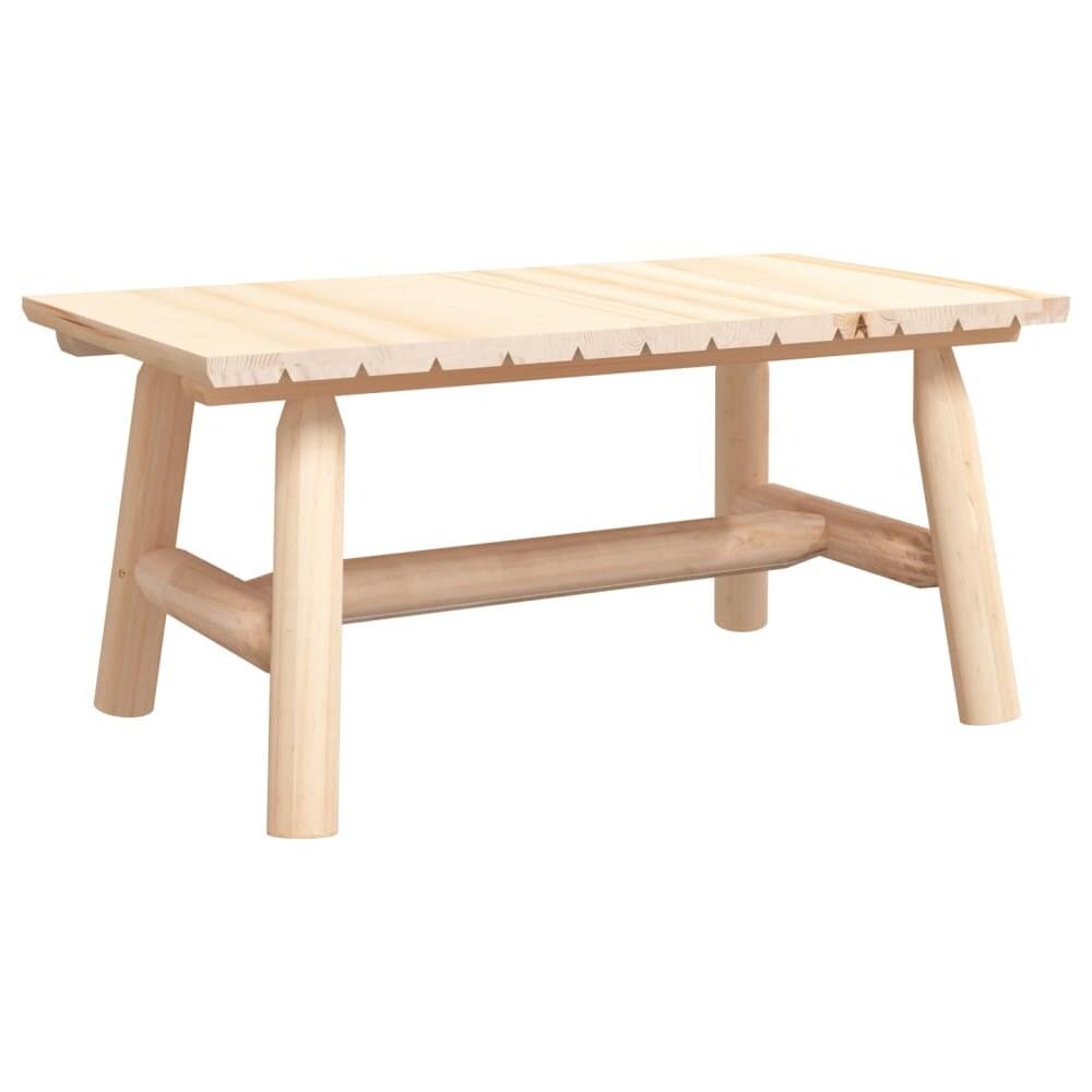 Tavolino da Salotto 90x50x41 cm Legno Massello di Abete Rosso - Foto 1
