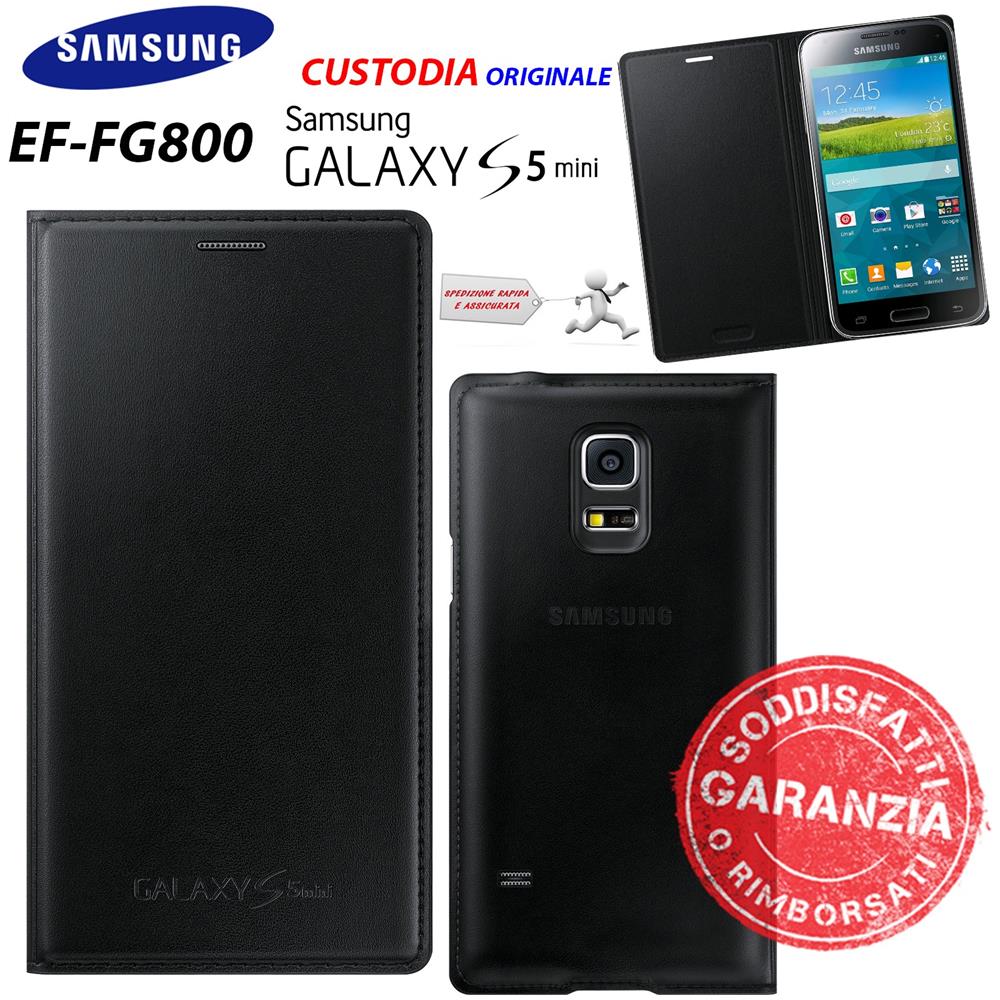 Flip Cover per Galaxy S5 Mini - Nero - Foto 13