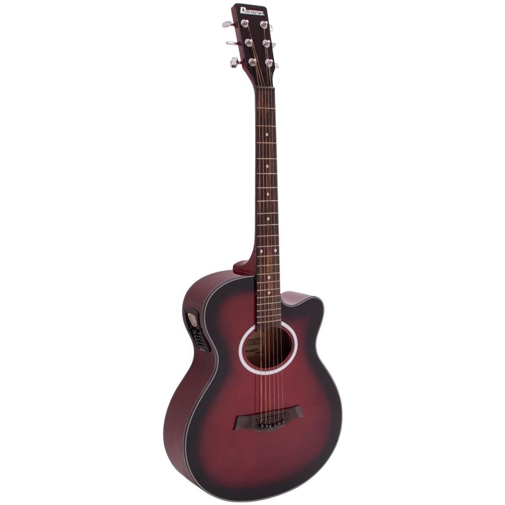 Chitarra Elettro Acustica Western Aw-400 Colore Rossa Redburst - Foto 1