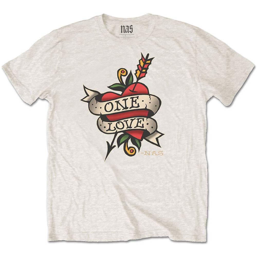 Nas - Love Tattoo (T-Shirt Unisex Tg. L) - Foto 1
