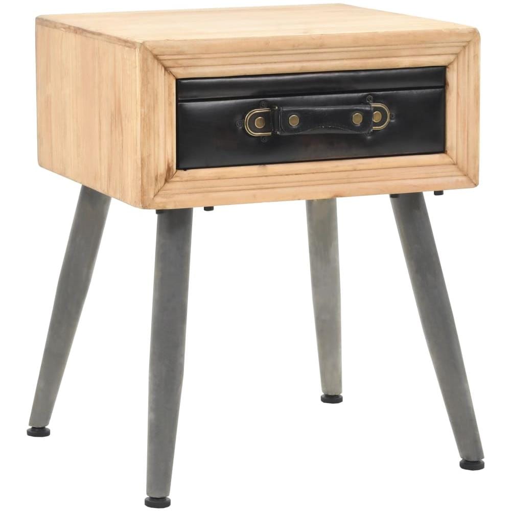 Comodino In Legno Massello Di Abete 43x38x50 Cm - Foto 1