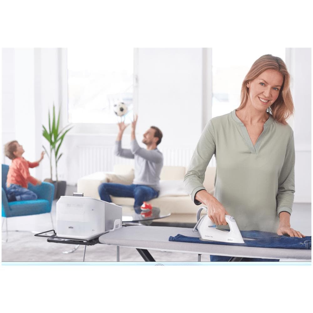 Ferro da Stiro con Caldaia IS 7155 WH CareStyle 7 Pro Potenza 2400W Colore Bianco / Argento - Foto 5