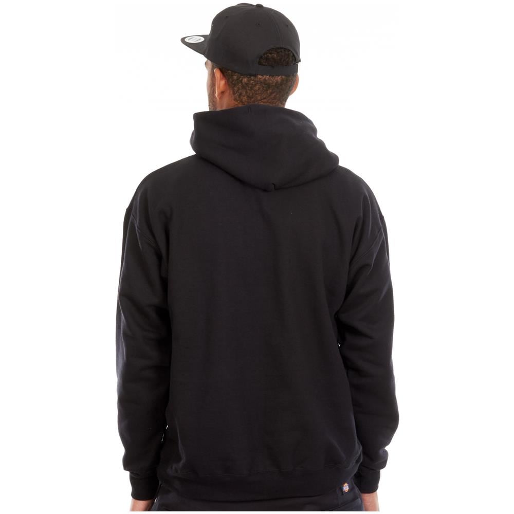 Felpa Con Cappuccio Flame Logo Nero (xl, Nero) - Foto 4