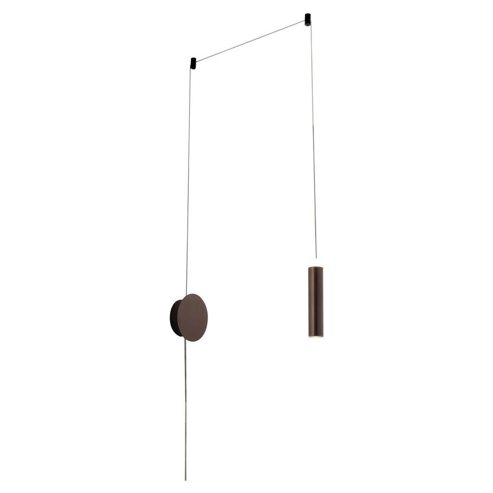 Applique Led Candle Bronzo 7w 450lm 4000k 4x20x400x200cm - Foto 3
